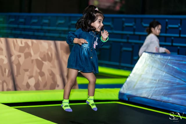 Happy Bouncy Girl